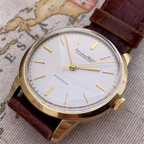 iwc automatic gents watch cal 853 uomo 1961 valore|1961 IWC Vintage Mens Cal. 853 Automatic 18K Gold Plated .